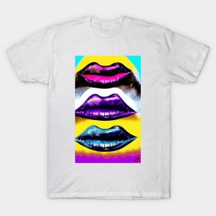 Popart Popculture Lips T-Shirt